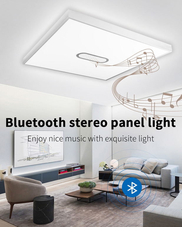 bluetooth speaker panel light